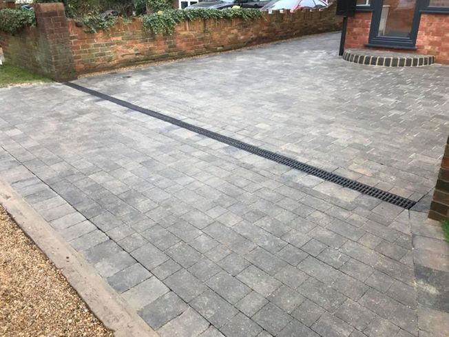 Paving and front driveway 